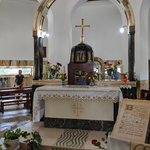 Nearby is the Church of the Beatitudes, which is built over the spot where Jesus delivered his “Blessed are the …” sermon. The interior of the Church of the Beatitude is decorated with several of the eight blessings recounted in the Gospel of Matthew. - Tabgja, Israel | Photo taken by Rich W