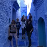 City in blue | Photo taken by Victoria M