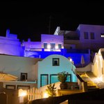 Night view of the hotel area. | Photo taken by Dave H