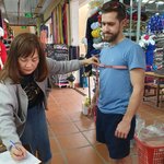 Tailored clothes fitting | Photo taken by Zachary M