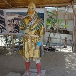 Depiction of the Lord of Sipan | Photo taken by Bev D