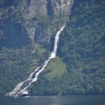 Geiranger Fjord Cruise - Bottle Falls | Photo taken by Michael W
