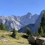 Julian Alps on the Vrsic | Photo taken by Eva W