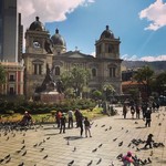 The Cathedral in La Paz | Photo taken by Cassie B