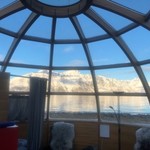 Glass igloo stay | Photo taken by Rebecca E