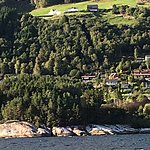 Along the fjord | Photo taken by Valerie M