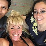 Workout class with El Hom | Photo taken by Cynthia C