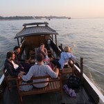 Sunset on Irrawaddy  | Photo taken by Koy T