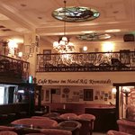 Our breakfast room in the elegant hotel; time capsule from about 1932 | Photo taken by Anne L