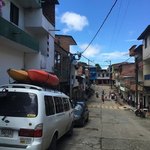 Great little town on our way to go raft the Rio Verde! | Photo taken by Kendal J