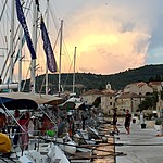 Moored for the night | Photo taken by Jennifer F