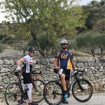 Cycling southern Modica region with Raffaele of Sicily Bike Routes.  | Photo taken by Teresa K