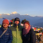 Picture with our Trekking Guide | Photo taken by matthew h