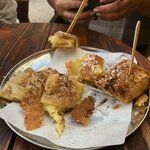 Athens Food & Culture Tour; Psyri District; Bougatsa Cream Desserts at Bougatsadiko Psirri | Photo taken by Tom B