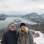 Lake Bled from hilltop  | Photo taken by Jerold K