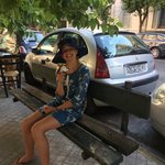 First ice cream cone in Greece. | Photo taken by Rogene G