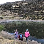 Ancient Incan reservoir | Photo taken by Elisa M