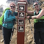 We made it!!  Top of Dead Woman's Pass | Photo taken by Kristin M