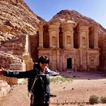 Backdoor hike/ Petra Monastery | Photo taken by Gerelyn G