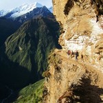 On the trail on Day 4 | Photo taken by Jennifer S