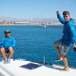 Sailing Day of Naxos; Our Crew | Photo taken by Tom B