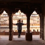 Raj Mandir, Orchha | Photo taken by Ivan T