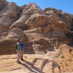 In an canyons south of Petra | Photo taken by Mark J
