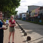 Downtown Puerto Lopez | Photo taken by Sheila R