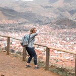 Taking in views of Cusco | Photo taken by Savana H