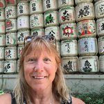 Kate - Sake barrels | Photo taken by peter e