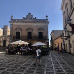 A quaint square in Erice | Photo taken by ingrid B