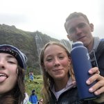 Drinking ditch water | Photo taken by Jana P