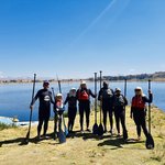 The paddleboarders | Photo taken by Elisa M