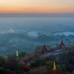 Sunset at Mandalay Hill. | Photo taken by Tack S