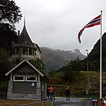 The tiny town of Fjaerland | Photo taken by Mark M