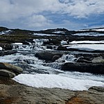 Hardangerjøkulen glacier | Photo taken by Roberta R
