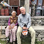 Lovely local lady. SO cute. | Photo taken by Karl M