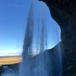 Behind the falls | Photo taken by Leo T