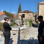 A great explanation about how Olive Oil was once created and how it is created today. | Photo taken by Pat O