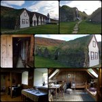 Charming and educational Laufas turf house museum | Photo taken by Judith M