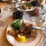 roman meal with lamb in Gabba | Photo taken by Dean C