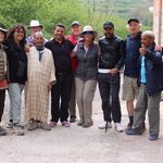 Goodbye to our wonderful guides | Photo taken by Maura S
