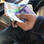 Colorful money! | Photo taken by Rose A