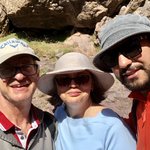 With our mountain guide, Lahsen | Photo taken by Alta P