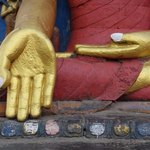 Budha's hands | Photo taken by Dorine H