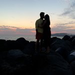 Of course on the bus ride home, Mick took over the microphone and had the whole bus singing songs.   | Photo taken by Kris M