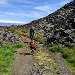 Between Arnarstapi and Hellnar  | Photo taken by Rena H