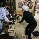 Sugar cane processing  | Photo taken by Anita L