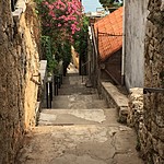 103 stairs to get to our apartment... but so worth it | Photo taken by Jennifer F