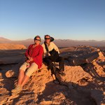 Neil and Melody watching the sunset | Photo taken by Melody B